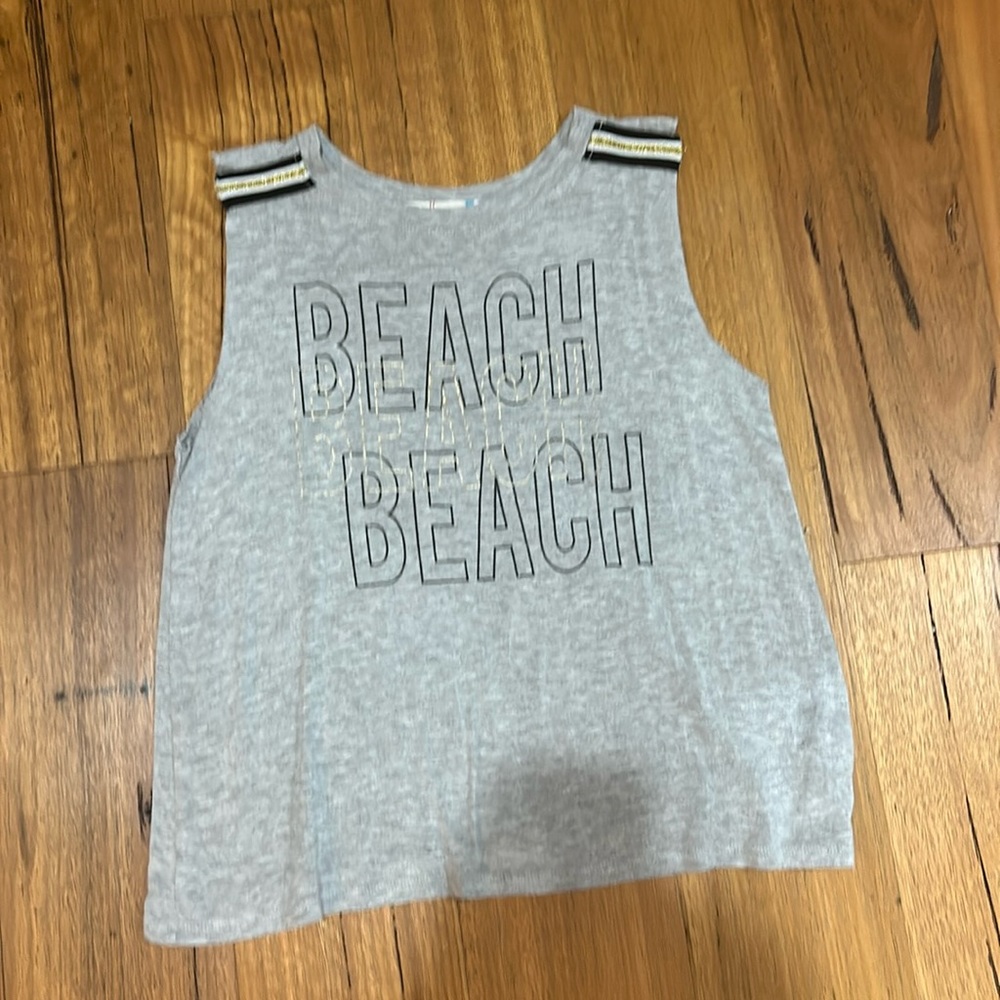 Vintage Havana “ Beach Beach Beach” tank top